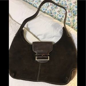 Brown Cole Haan Hobo Bag Purse Leather